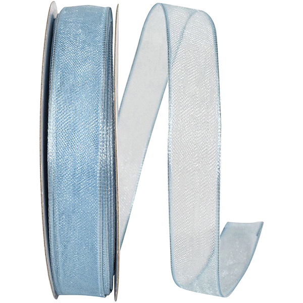 ELEGANT WOVEN SHEER WIRED EDGE RIBBON