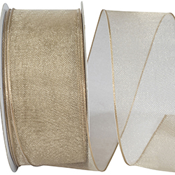Home Decor Trimmings - Elastic Hangtag String Loop, Gold, 6 Inch
