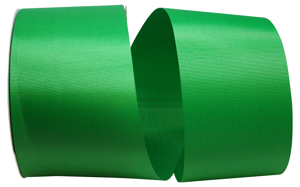 Emerald Green 3 Inch Grosgrain Charm Ribbon for Hair Accessories display picture 1