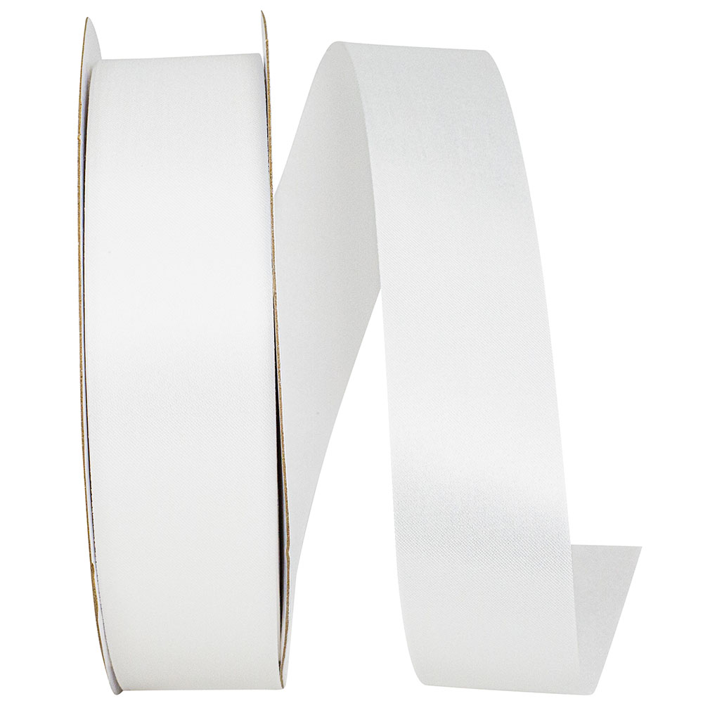 3/4 inch White Satin Ribbon50 Yard White Ribbon for Gift Wrapping Crafts  Wedd