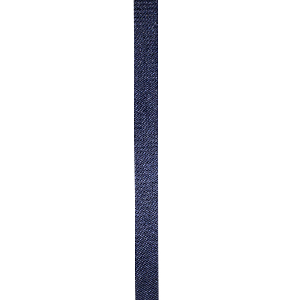 Ribbon - Satin Supreme, Navy, 3/8 Inch, 100 Yards