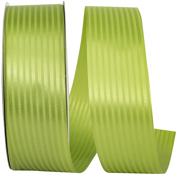 Ribbon - Tux Stripe, Moss, 1-7/8 Inch, 100 Yards