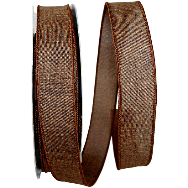 EVERYDAY LINEN VALUE WIRED EDGE RIBBON