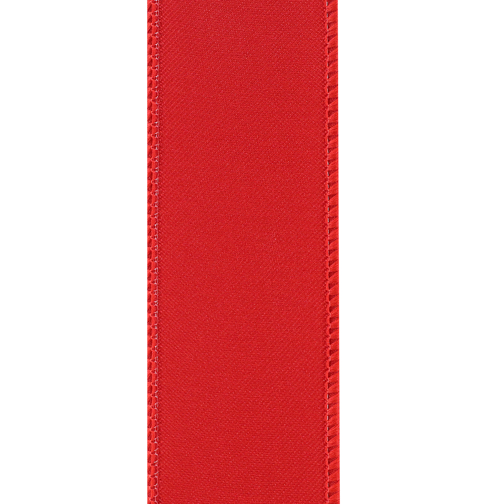 Satin Ribbon - Rouge Red (30m Roll) - The Deckle Edge