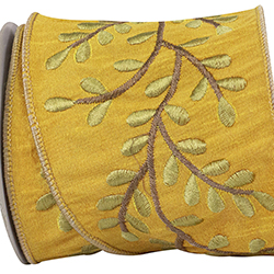 VINE SUNSET DELUXE EMBROIDERY WIRED EDGE