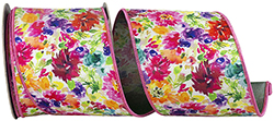 FLORAL IMPRESSIONS DELUXE WIRED EDGE